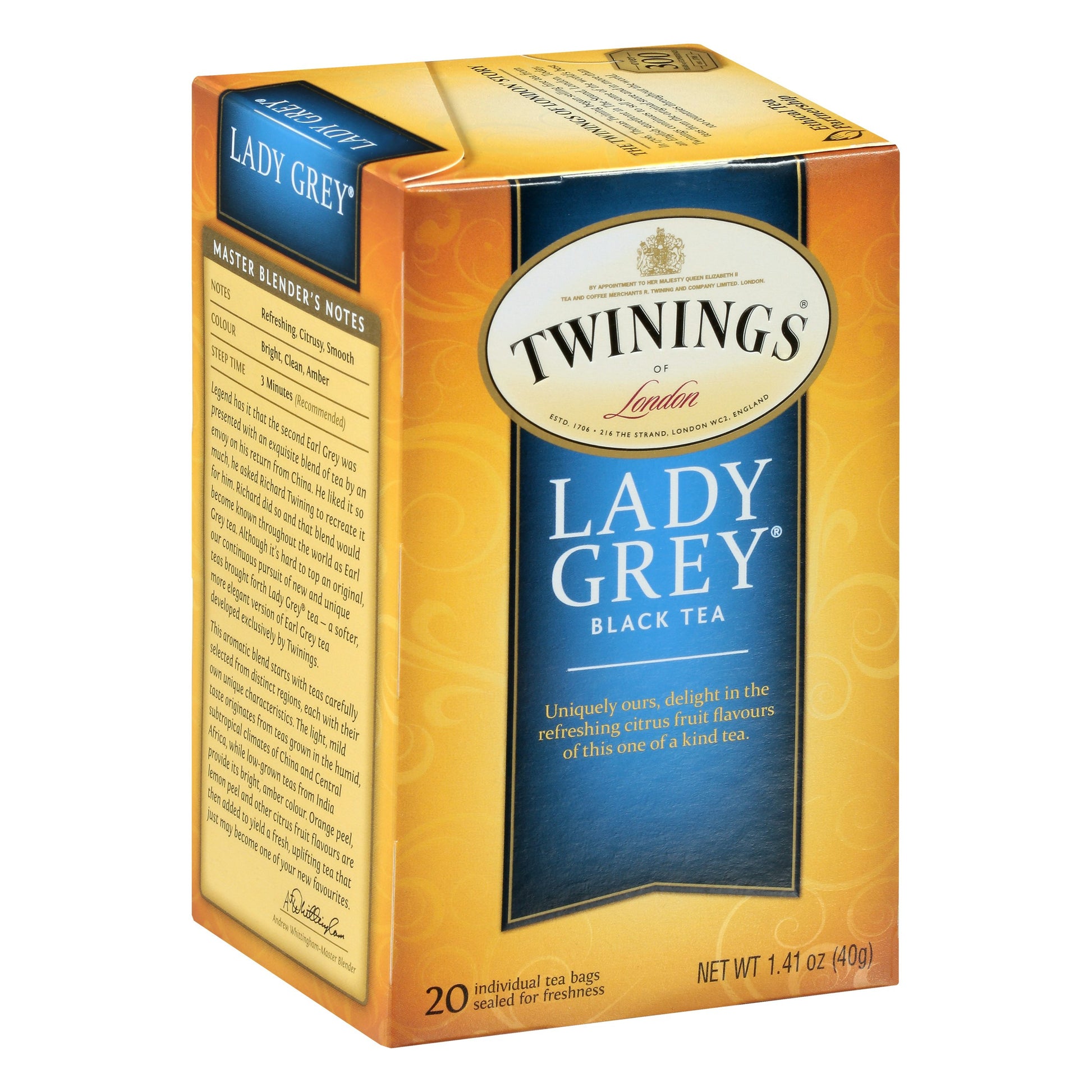 Twining Tea Tea Lady Grey 20 Bag (Pack of 6)