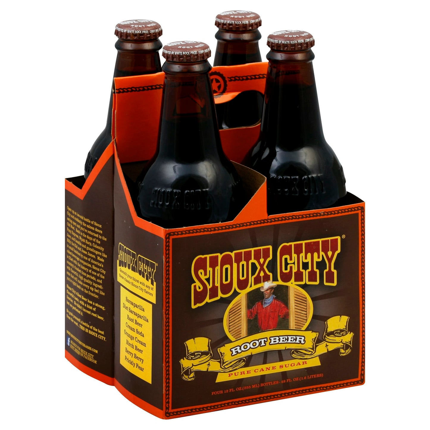 Sioux City Soda Root Beer 48 FO (Pack of 6)