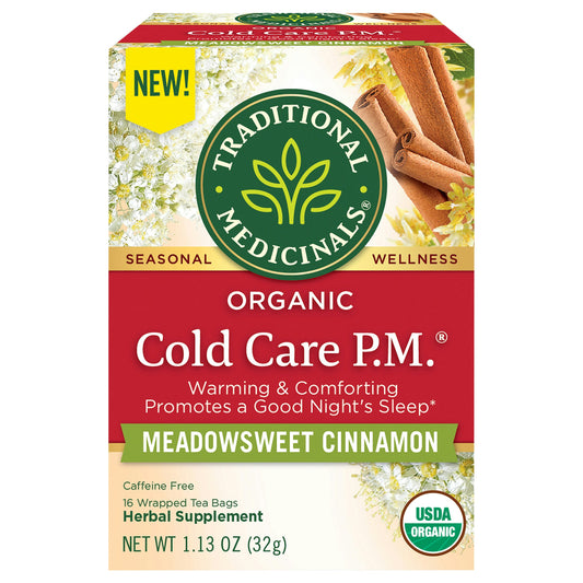 Traditional Medicinals Tea Cold Care Pm 16 Bag (Pack of 6)