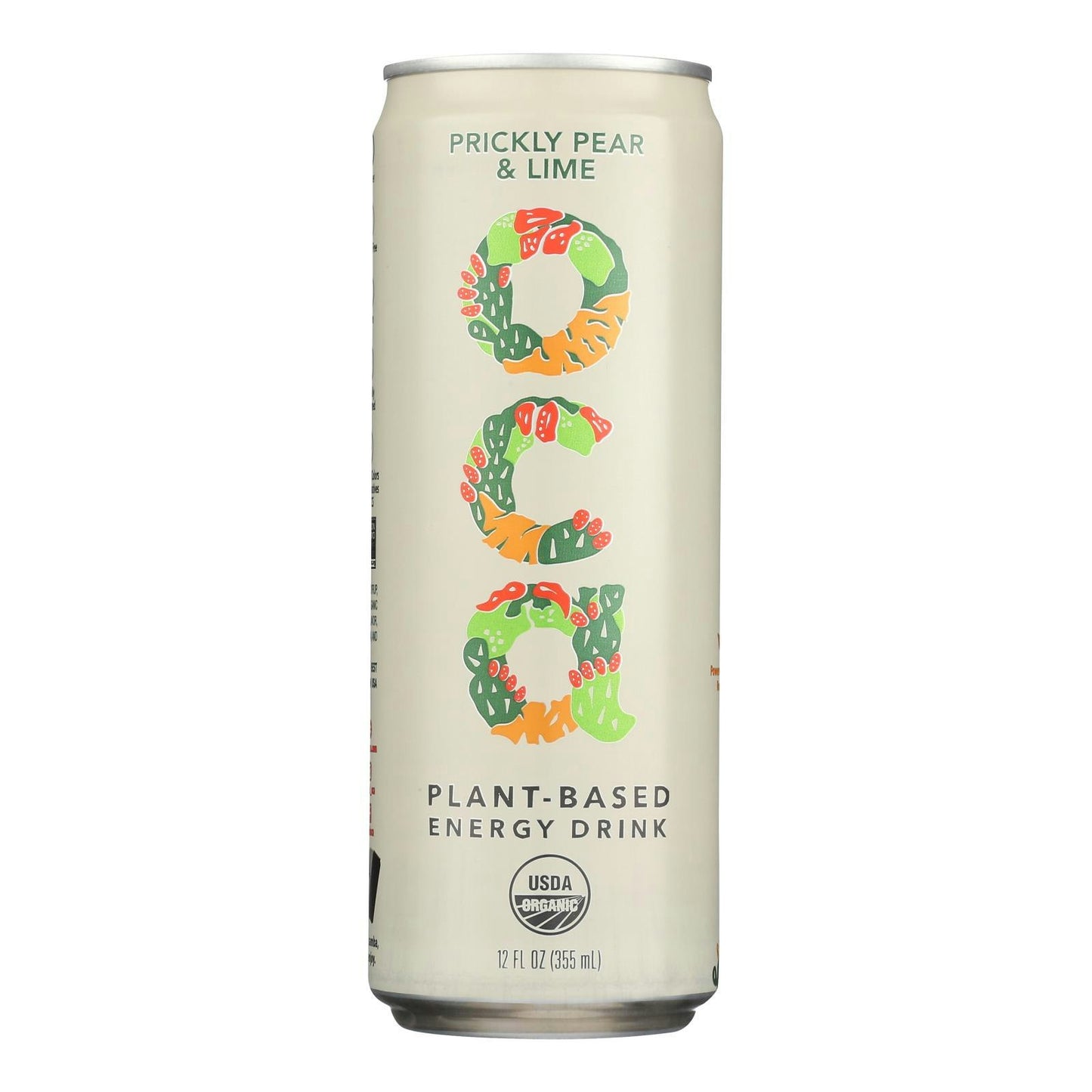 Oca - Energy Drink Plant Based Pear 12 fl oz (Pack of 12)