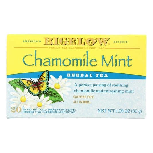 Bigelow Tea - Chamomile with Mint - 20 Bags (Pack of 6)