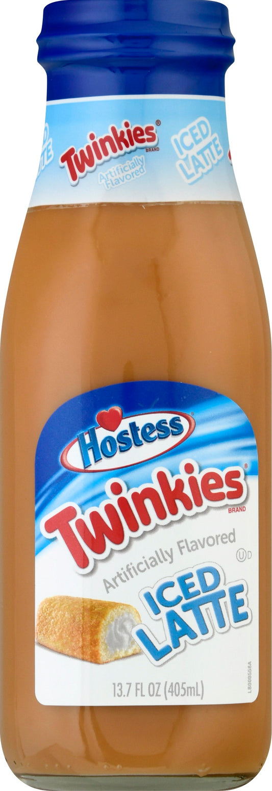 Hostess Latte Iced RTD Twinkies 13.7 fl oz (Pack of 12)