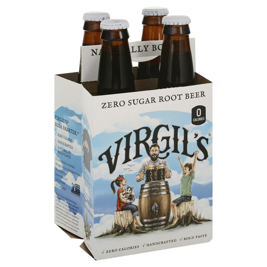 Virgils Soda Root Beer Zero