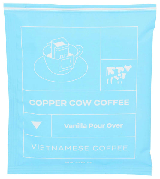 Copper Cow Coffee Vanilla Pour Over Coffee