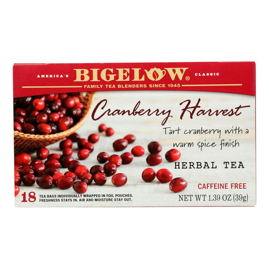 Bigelow Tea - Tea Cranberry Harvest - 18 Bags (Pack of 6)