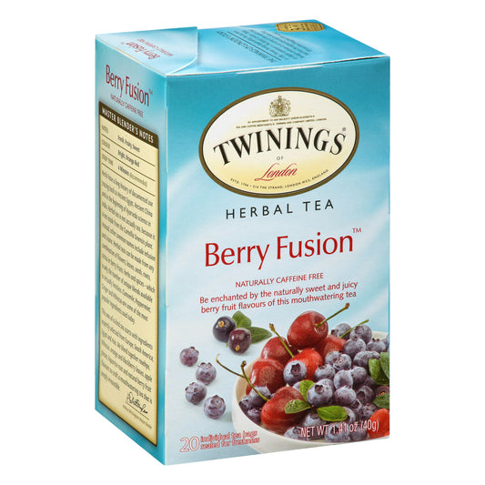 Twining Tea Tea Herbal Berry Fusion 20 Bag (Pack of 6)