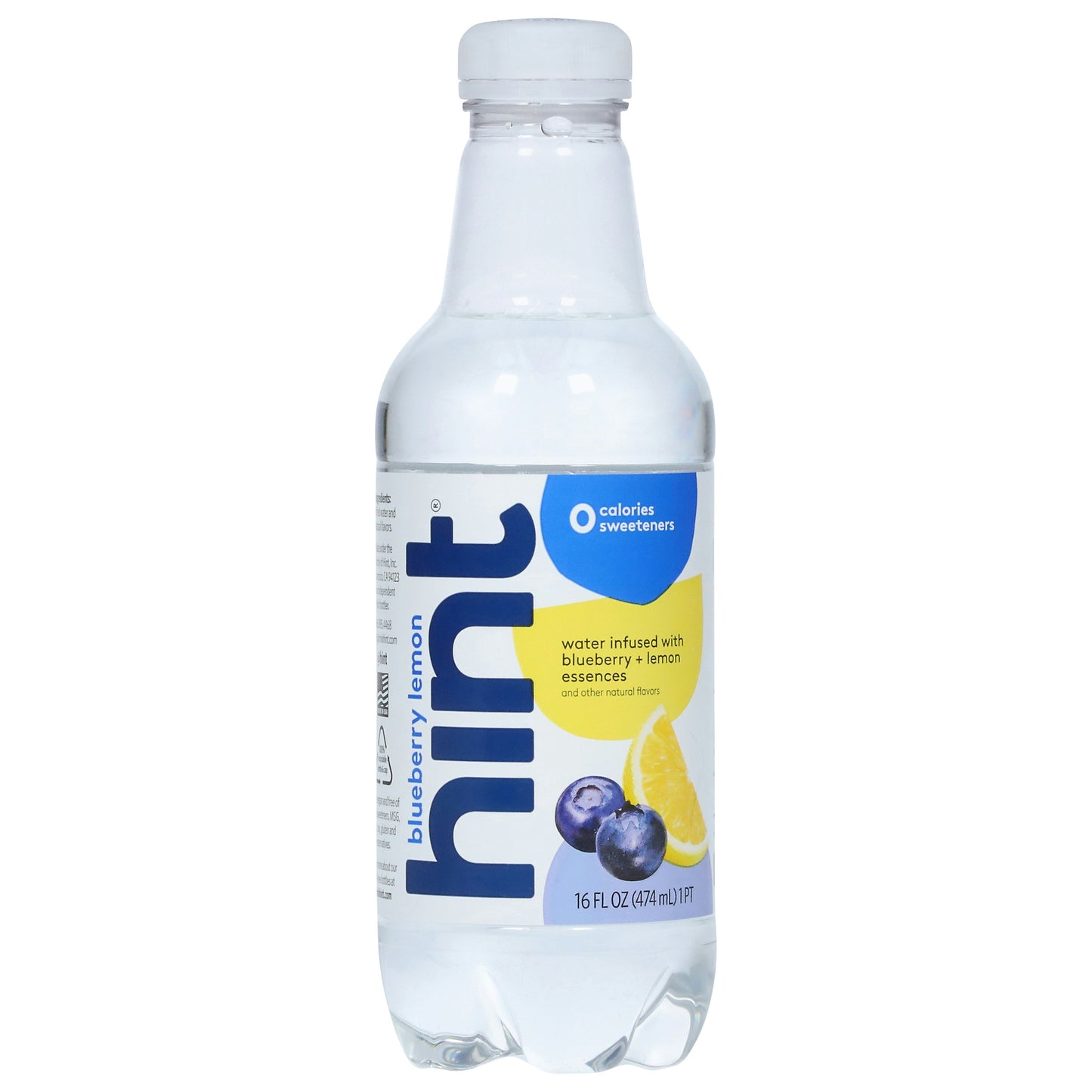 Hint Water Blueberry Lemon 16 Fl oz (Pack of 12)