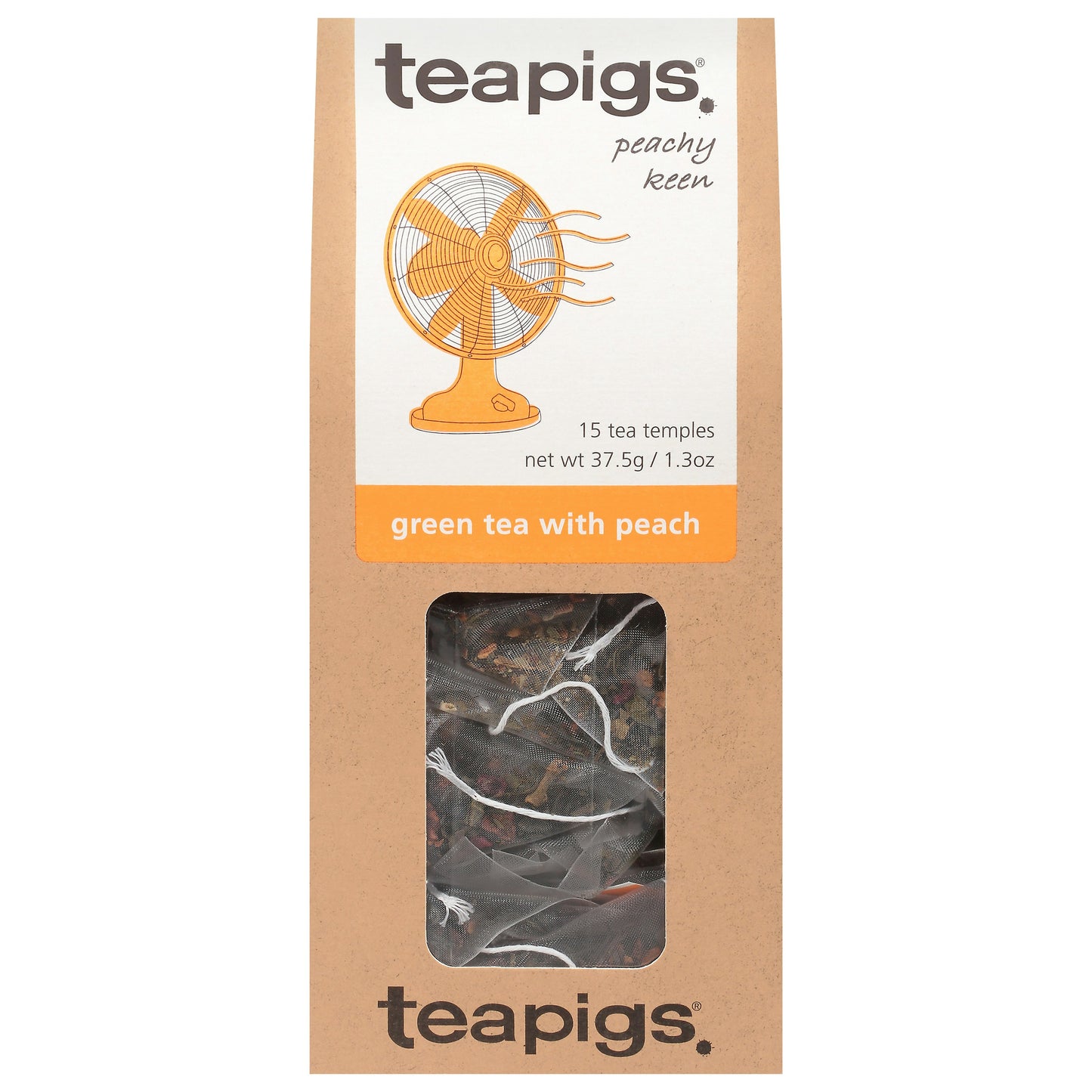 Teapigs Tea Green W Peach