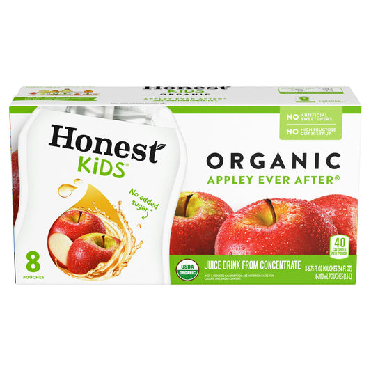 Honest Kids Juice Appley Ever After 8Pk 54 FO (Pack of 4)