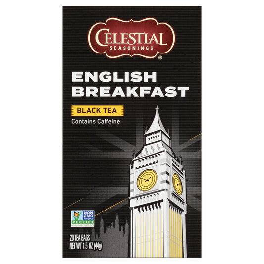 Celestial Seasonings Tea English Breakfast 20 Bag (Pack Of 6)