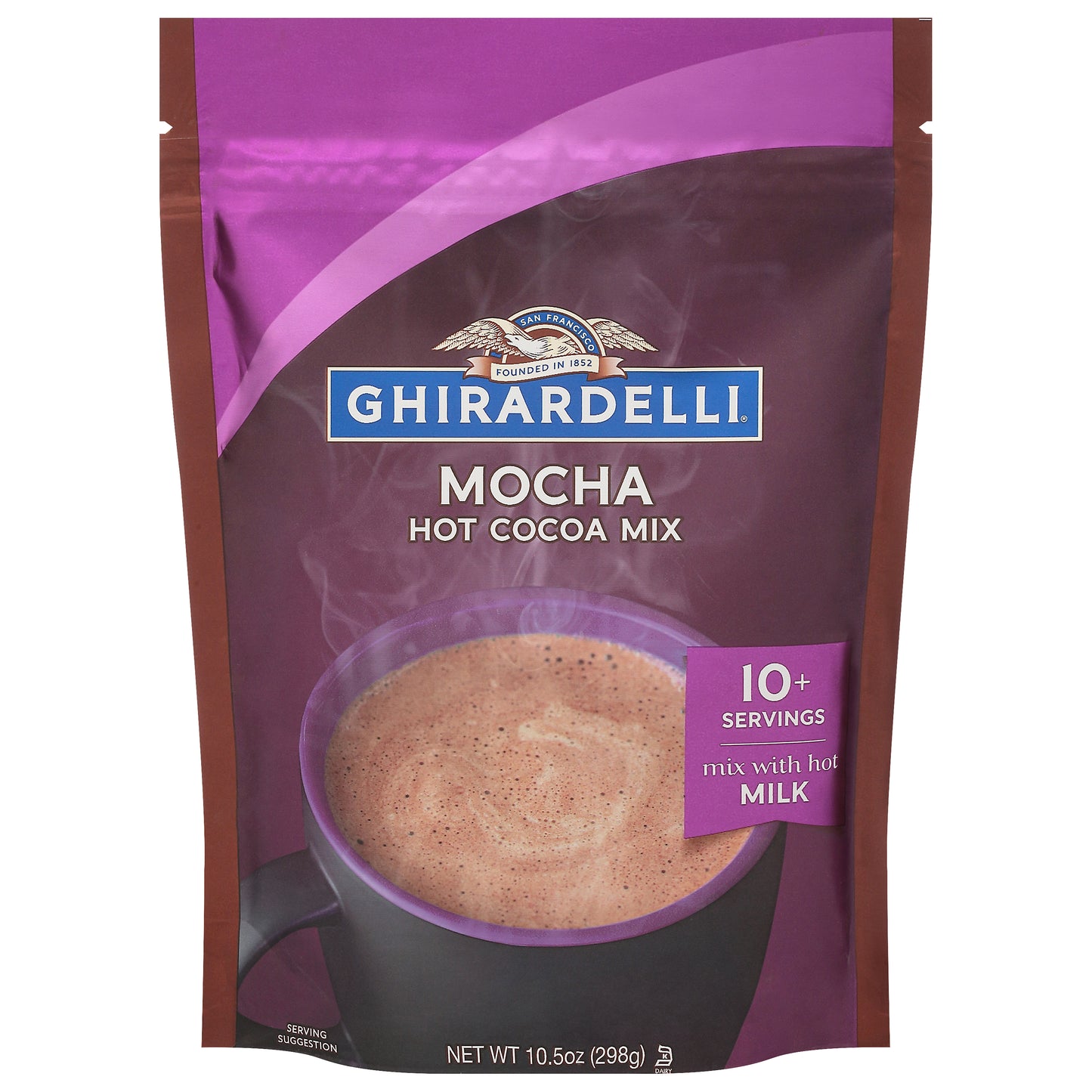 Ghirardelli Hot Cocoa Mix Mocha 10.5 oz (Pack Of 6)