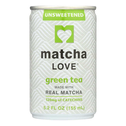 Matcha Love Green Tea Unsweetened Made With Real Matcha - 5.2 Fl. oz (Pack of 20)