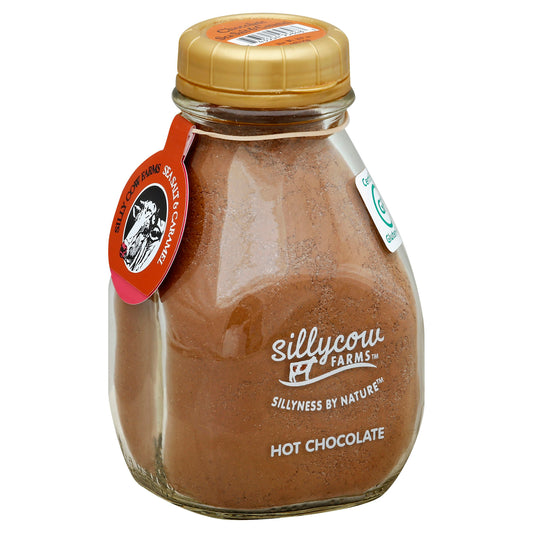 Sillycow Hot Cocoa Sea Salt Caramel 16.9 oz (Pack of 6)