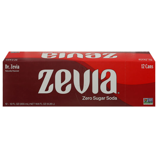 Zevia Soda Zero Dr Zevia 144 FO (Pack of 2)