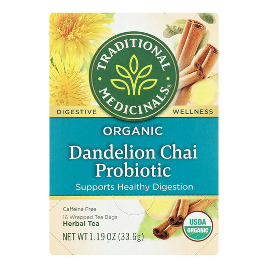 Traditional Medicinals Chai Dandelion Organic