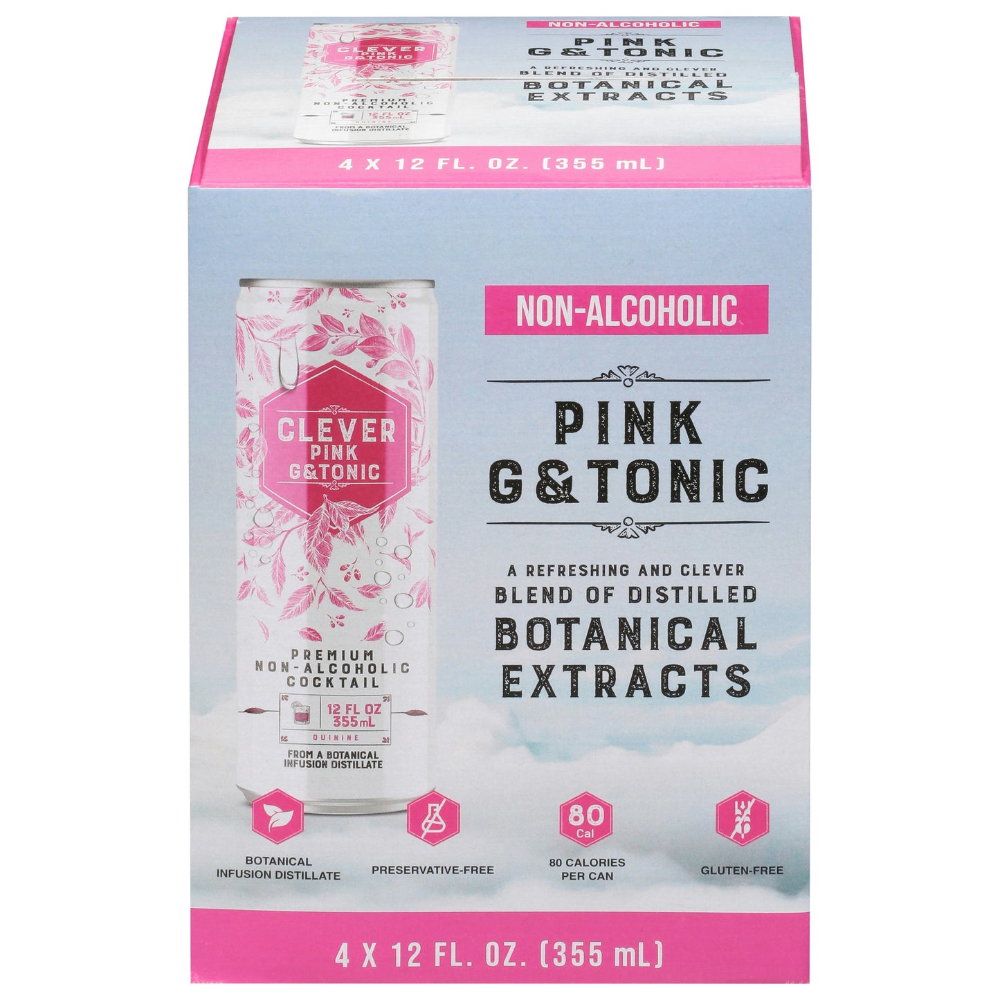Clever Mixer Pink G Tonic Non Alcoholic