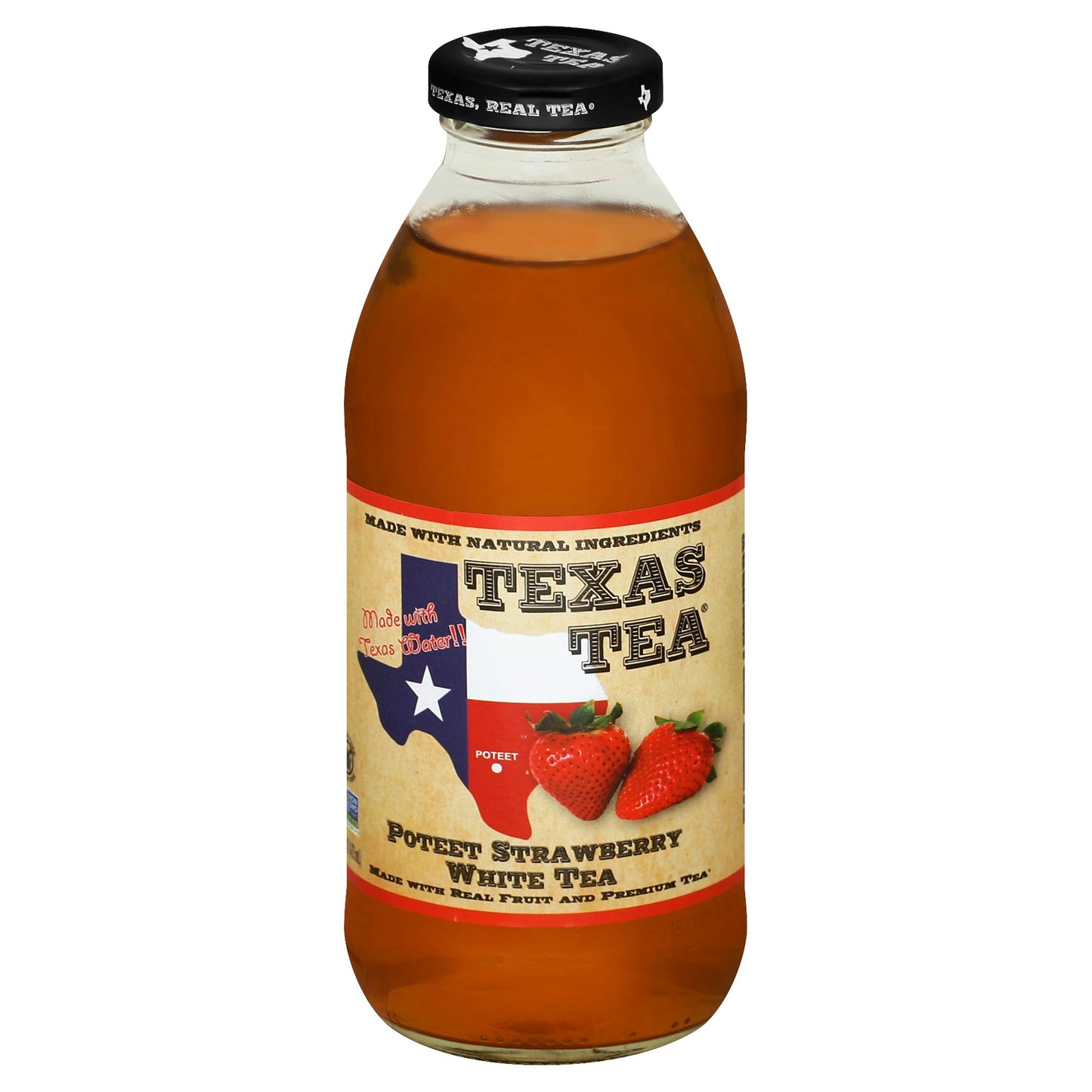 Texas Tea Poteet Strawberry White Tea