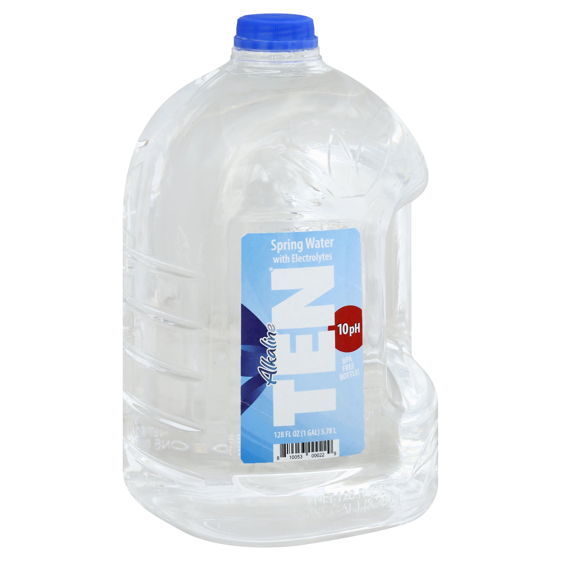 Ten Water Spring Alkaline Gal 128 fl oz Pack of 4