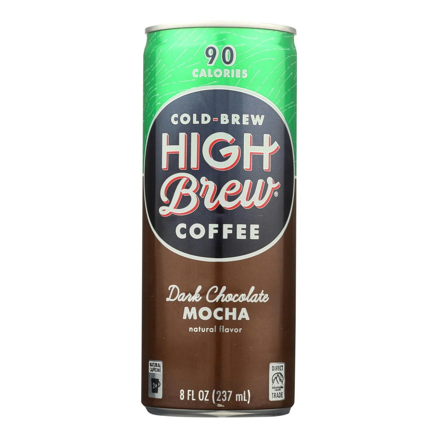 High Brew Coffee - Ready to Drink - Dark Chocolate Mocha - 8 oz (Pack of 12)