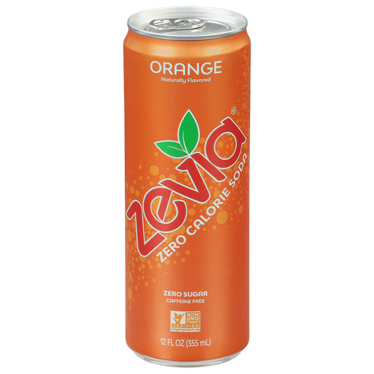 Zevia Soda Orange 12 FO (Pack of 12)