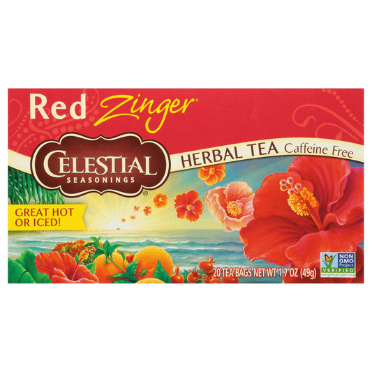 Celestial Seasonings Tea Herb Red Zinger 20 Bag (Pack of 6)