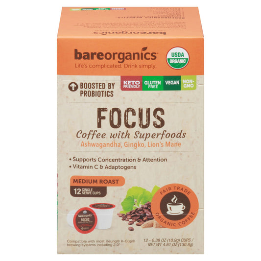 Bareorganics Coffee Focus