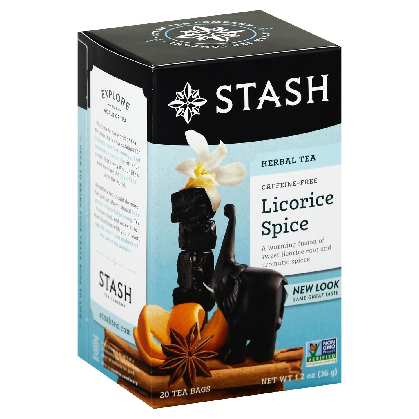 Stash Tea Tea Licorice Spice 20 Bag (Pack of 6)