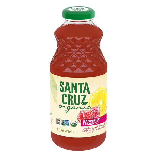 Santa Cruz Lemonade Raspberry 16 FO (Pack of 8)