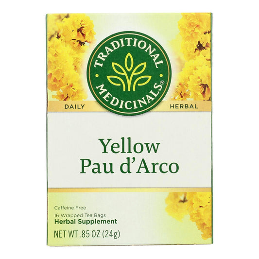 Traditional Medicinals Pau d'Arco Tea 16 Bags (Pack of 6)