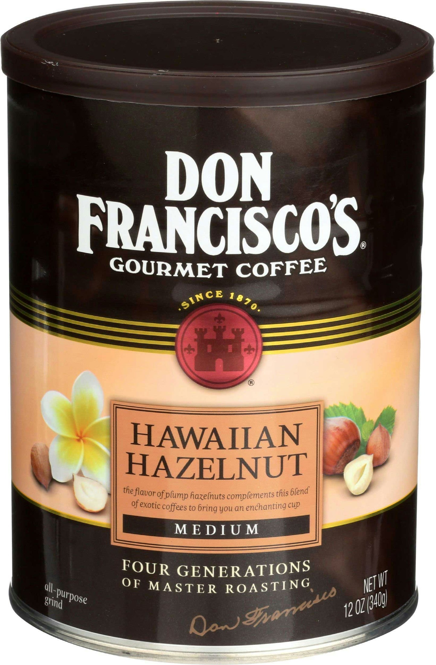 Don Francisco Hawaiian Hazelnut Medium Roast Coffee