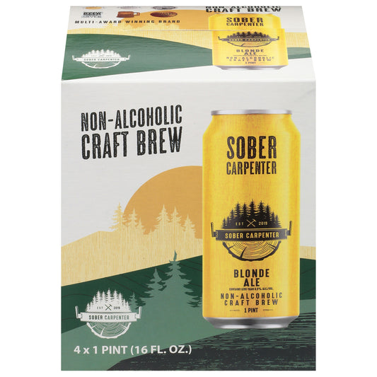 Sober Carpenter Beer Nonalch Blonde Ale