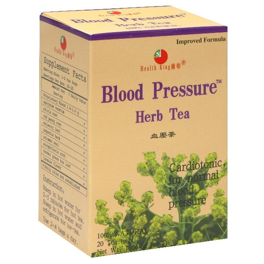 Health King Tea Tea Blood Pressure 20 Bag (Pack of 12)