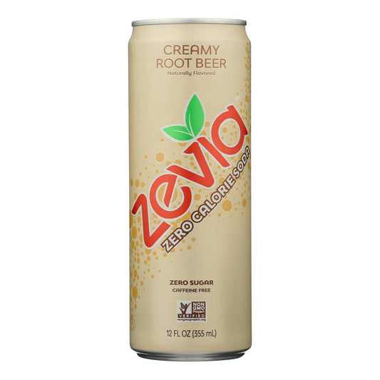 Zevia - Soda Creamy Root Beer 12 fl. oz (Pack of 12)
