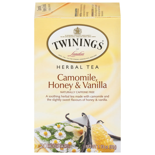 Twining Tea Tea Herbal Chamomile Honey Vanilla 20 Bag (Pack of 6)