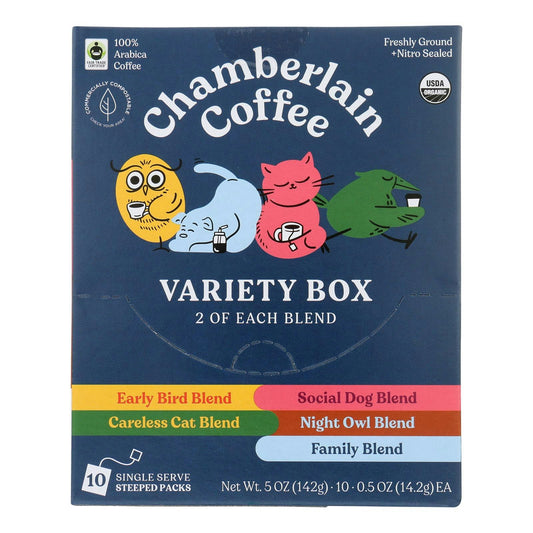Chamberlain Coffee Coffee Variety Steeped 10Pk