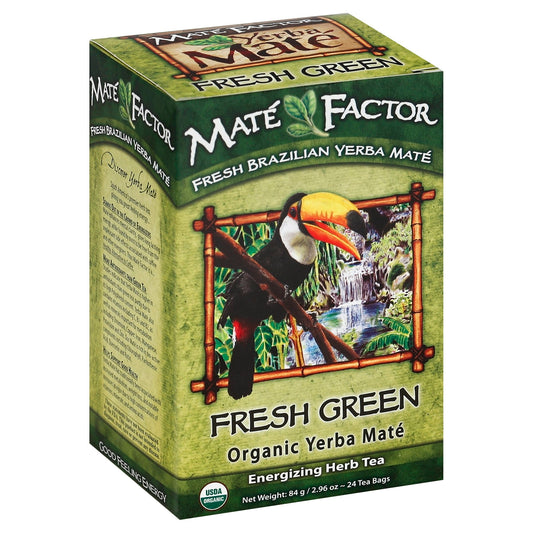 Mate Factor Tea Yerba Fresh Green Organic