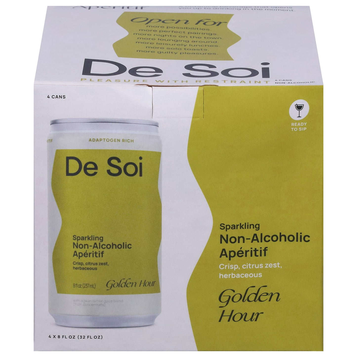 De Soi Mocktail Golden Hour