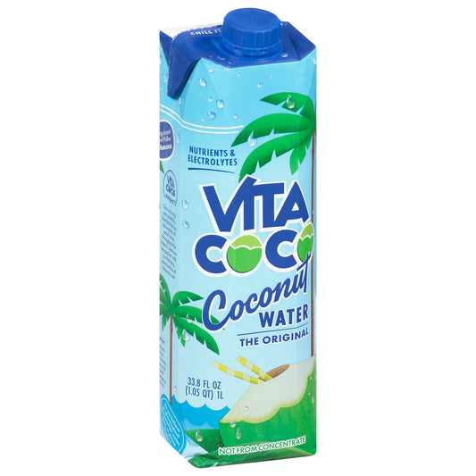 Vita Coco Coconut Water Pure 34 oz (Pack of 12)