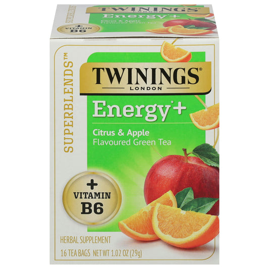 Twining Tea Tea Superblend Energy 16 Bag (Pack of 6)