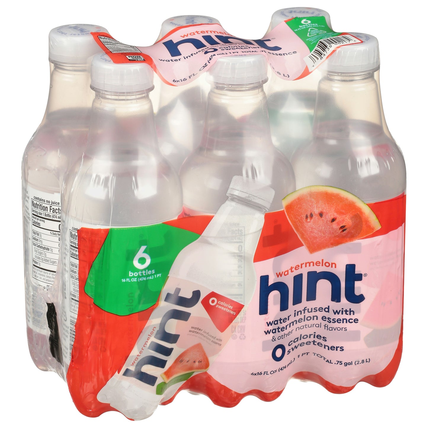 Hint Water Watermelon 6Pack 96 Fl Oz (Pack of 4)