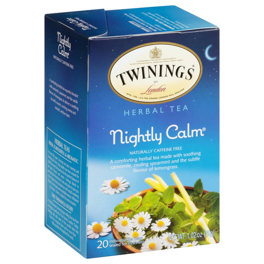 Twining Tea Tea Herbal Bedtime Blend 20 Bag (Pack of 6)
