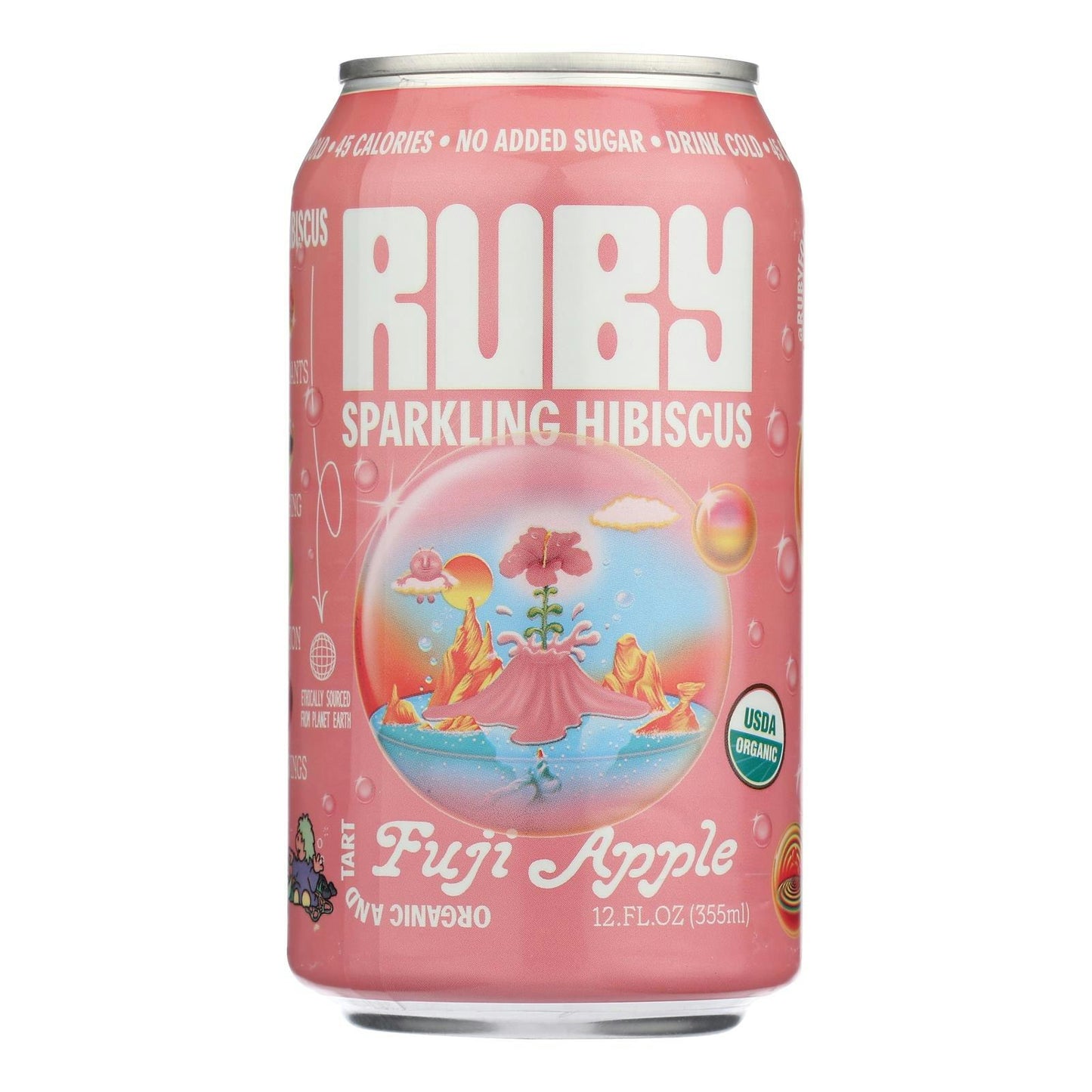 Ruby Water Hibiscus Sparkling Fuji Apple