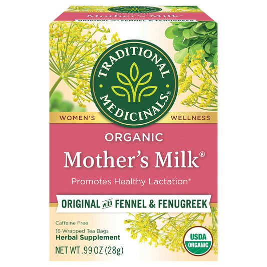 Traditional Medicinals Tea Mothers Milk Organic 16 Bag (Pack of 6)