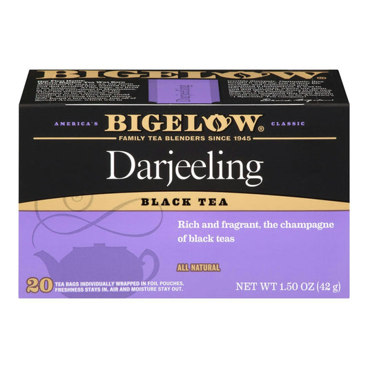 Bigelow Darjeeling Black - 20 per Pack (6 Packs Total)