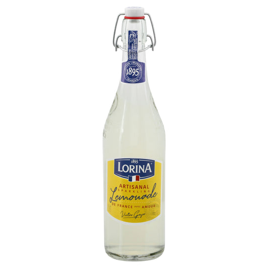 Lorina Beverage Artisanal Sparkling Lemonade 25.4 FO (Pack of 12)