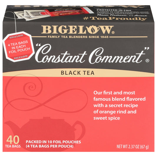 Bigelow Constant Comment Black Tea - 40 Count (Pack of 6)