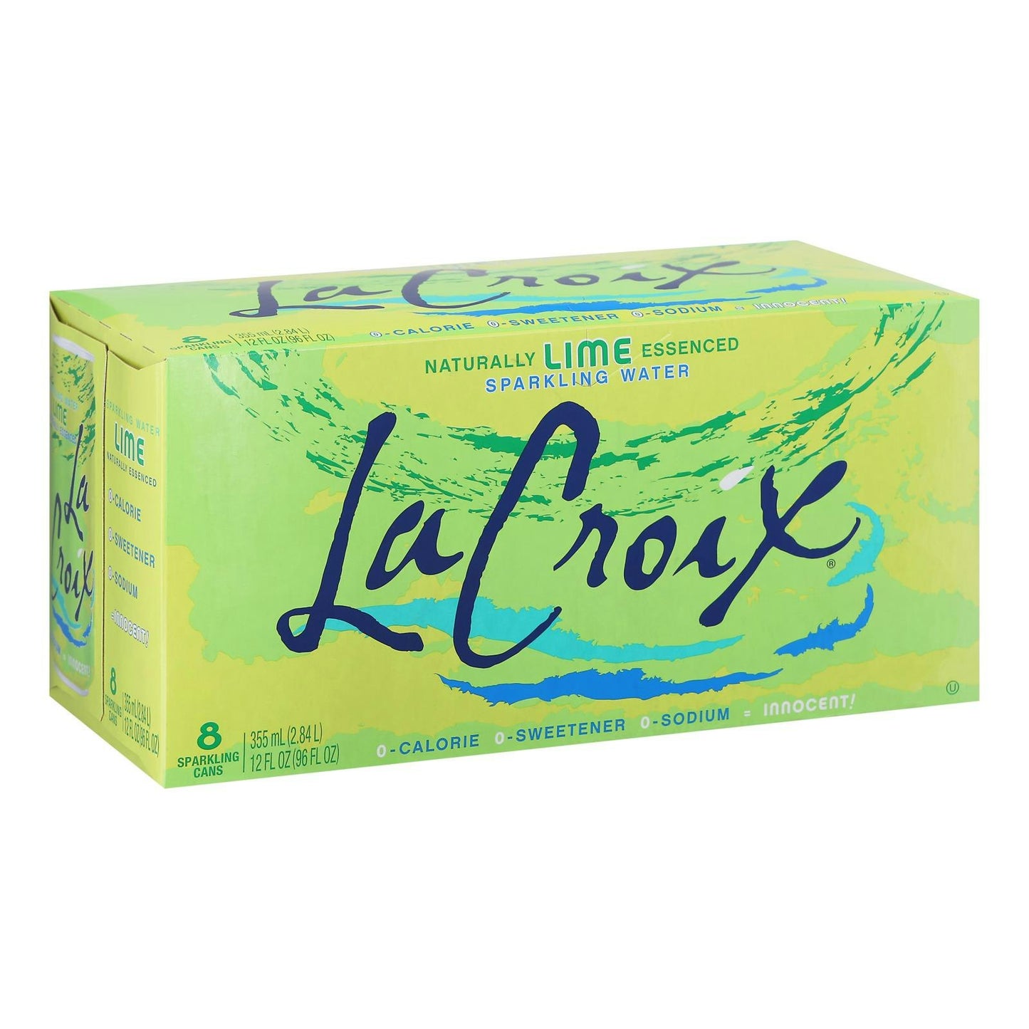 Lacroix Sparkling Water - Lime 8/12 fl. oz (Pack of 3)