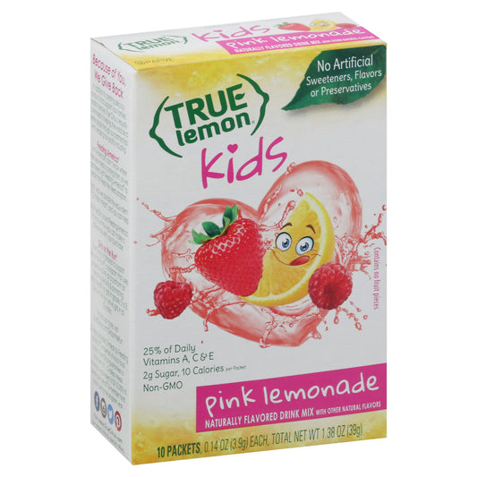 True Citrus Pink Lemonade Mix - 1.38 OZ (Pack of 12)