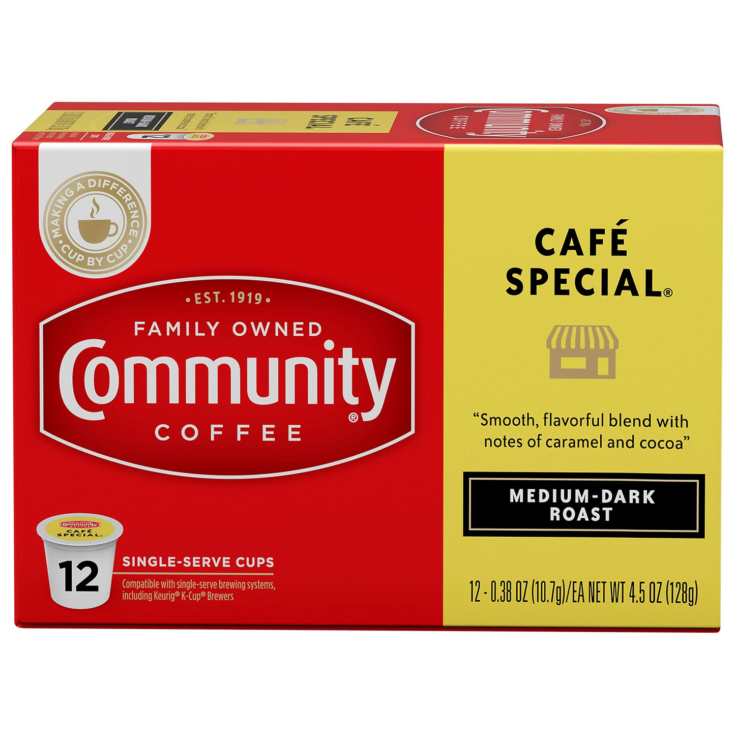 Community Coffee Coffee Single Serve Cafe Special