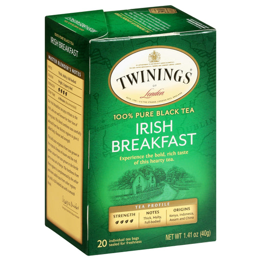 Twining Tea Tea Irish Breakfast 20 Bag (Pack of 6)